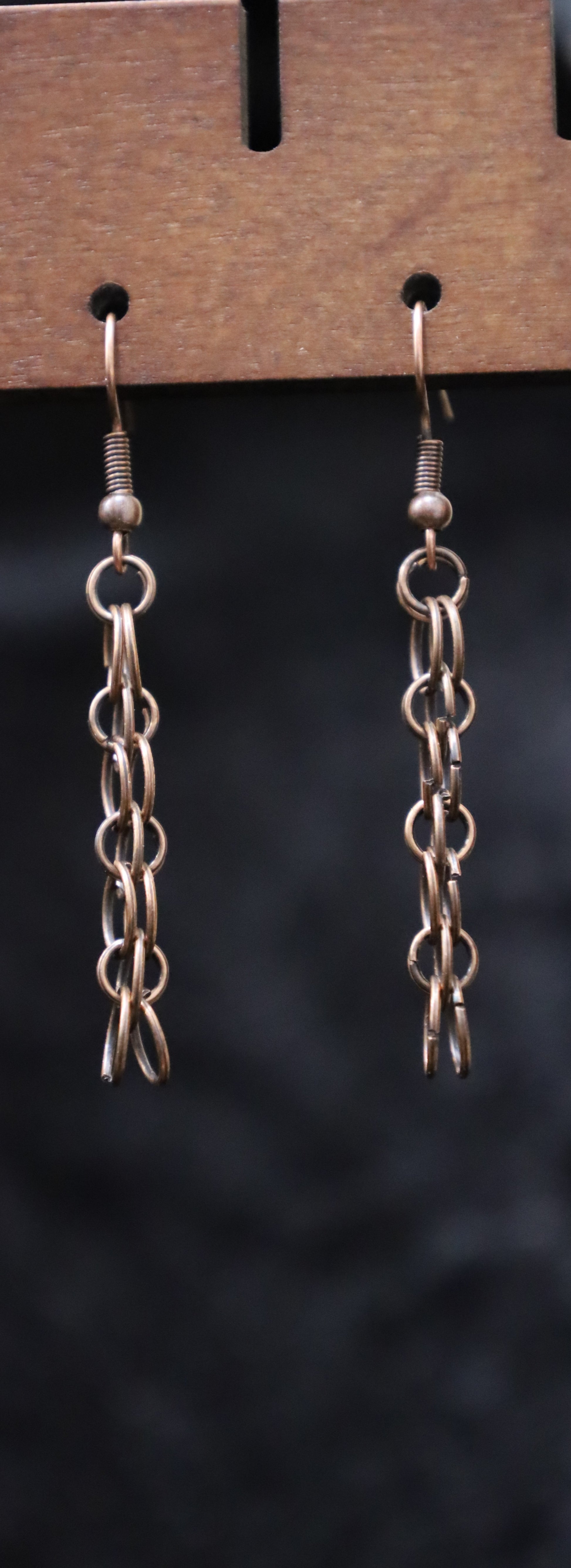 Twistion Copper Earrings